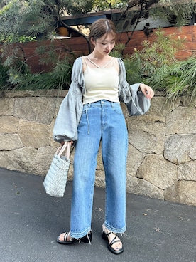 ひらさわいずみさん（レディース・158cm）の夏コーディネート