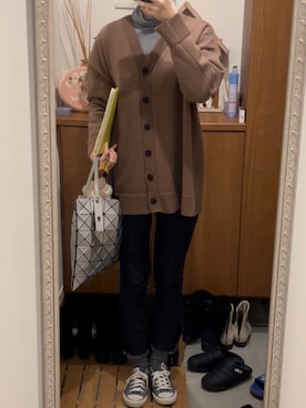 TOM🌙さん（レディース・170cm）の冬コーディネート