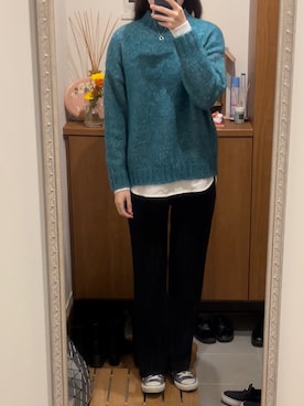 「vingtrois（バントロア）のアイテム」を使った、TOM🌙さん（レディース・170cm）の秋コーディネート