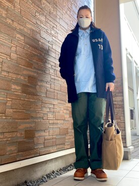 FILSONのトートバッグを使った人気ファッションコーディネート - WEAR