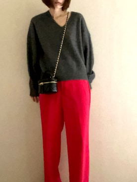 akihaさん（レディース・150cm）の冬コーディネート