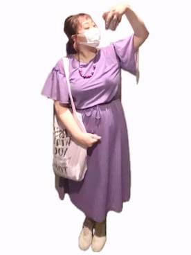 「Handmade（ハンドメイド）のアイテム」を使った、ryocoさん（レディース・163cm）の春コーディネート