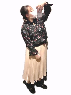 「♡♡♡の♡♡♡（その他、その他）」を使った、ryocoさん（レディース・163cm）の春コーディネート