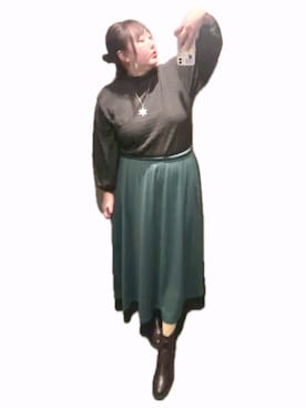 「Handmade（ハンドメイド）のアイテム（ネックレス、シルバー系）」を使った、ryocoさん（レディース・163cm）の夏コーディネート
