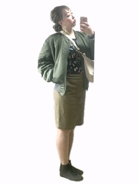 「SPINNS（スピンズ）のアイテム（バッグ）」を使った、ryocoさん（レディース・163cm）の冬コーディネート