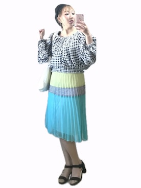 「no brand（ノーブランド）のアイテム」を使った、ryocoさん（レディース・163cm）の冬コーディネート