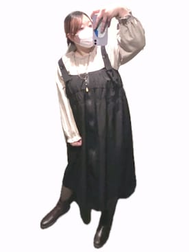 「axes femme（アクシーズファム）のアイテム（ネックレス、その他）」を使った、ryocoさん（レディース・163cm）の春コーディネート