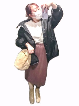 「♡♡♡の♡♡♡（その他、その他）」を使った、ryocoさん（レディース・163cm）の春コーディネート