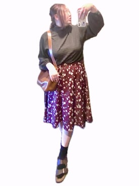 「BIRKENSTOCK（ビルケンシュトック）のアイテム（サンダル、ブラウン系）」を使った、ryocoさん（レディース・163cm）の夏コーディネート