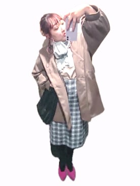 「♡♡♡の♡♡♡（その他、その他）」を使った、ryocoさん（レディース・163cm）の春コーディネート
