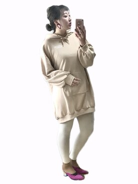 「アイテム（その他）」を使った、ryocoさん（レディース・163cm）の冬コーディネート