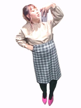 「♡♡♡の♡♡♡（その他、その他）」を使った、ryocoさん（レディース・163cm）の春コーディネート