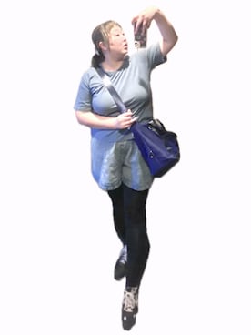 「Re-J&SUPURE（リジェイアンドスプル）のアイテム（デニムパンツ、ブルー系）」を使った、ryocoさん（レディース・163cm）の夏コーディネート