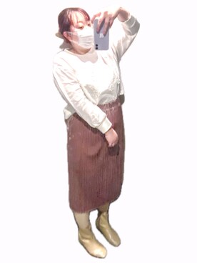 「♡♡♡の♡♡♡（その他、その他）」を使った、ryocoさん（レディース・163cm）の春コーディネート
