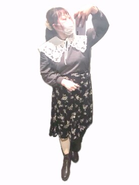 「♡♡♡の♡♡♡（その他、その他）」を使った、ryocoさん（レディース・163cm）の春コーディネート