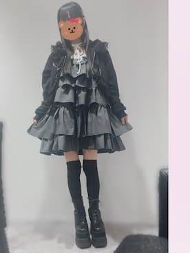 「アイテム（ワンピース）」を使った、ふぇいりす/150cmコーデさん（レディース・150cm）の秋コーディネート