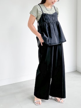 「オシャレウォーカー」｜osharewalker staffさん（レディース・155cm）の夏コーディネート