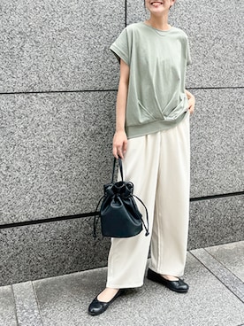 「オシャレウォーカー」｜osharewalker staffさん（レディース・165cm）の夏コーディネート