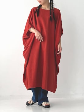 「n'OrLABEL（ノアールレーベル）のアイテム」を使った、osharewalker staffさん（レディース・155cm）の夏コーディネート