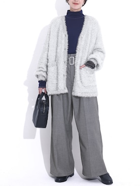 「osharewalker」｜「アイテム（スラックス）」を使った、osharewalker staffさん（レディース・167cm）の秋コーディネート