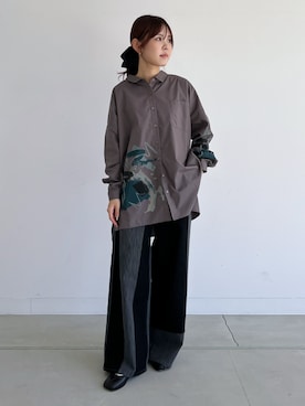 「kOhAKU（コハク）のアイテム」を使った、osharewalker staffさん（レディース・160cm）の秋コーディネート