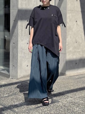 「オシャレウォーカー」｜osharewalker staffさん（レディース・164cm）の夏コーディネート