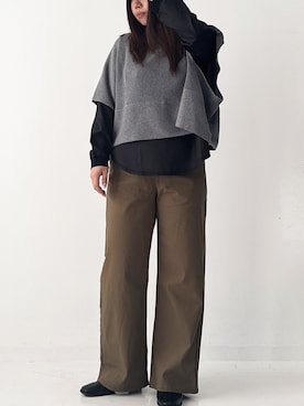 「n'OrLABEL（ノアールレーベル）のアイテム」を使った、osharewalker staffさん（レディース・160cm）の秋コーディネート