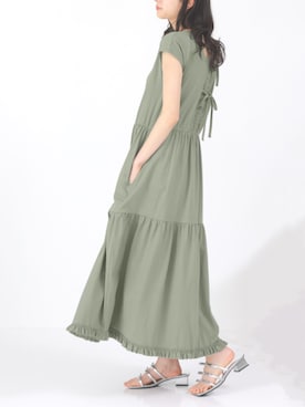 「osharewalker（オシャレウォーカー）のアイテム（ワンピース/ドレス）」を使った、osharewalker staffさん（レディース・164cm）の春コーディネート