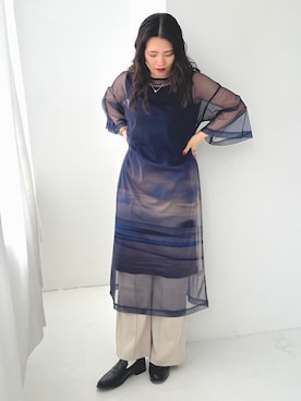 「セットアップ　着回し」｜osharewalker staffさん（レディース・163cm）の秋コーディネート