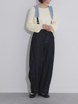 「somari imagination（ソマリ イマジネーション）のアイテム」を使った、osharewalker staffさん（レディース・164cm）の秋コーディネート