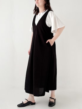 「osharewalker（オシャレウォーカー）のアイテム」を使った、osharewalker staffさん（レディース・162cm）の夏コーディネート
