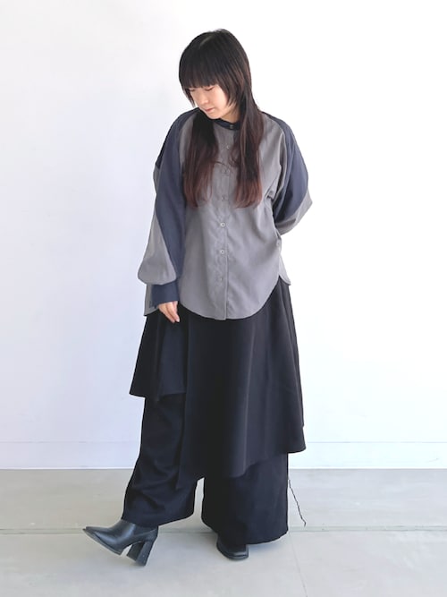 爆安タイムセール✨insane 狂板 アシンメトリー 5'5 レギュラー アシンメトリーレイヤーパンツ』（その他パンツ）｜kOhAKU（コハク）の