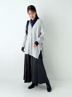 「プリーツ」｜osharewalker staffさん（レディース・165cm）の秋コーディネート