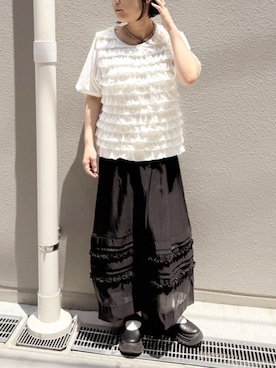 「オシャレウォーカー」｜osharewalker staffさん（レディース・153cm）の夏コーディネート