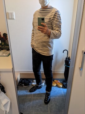 「Levi’s MADE＆CRAFTED（リーバイスメードアンドクラフテッド）のアイテム」を使った、Ericさん（メンズ・178cm）の秋コーディネート