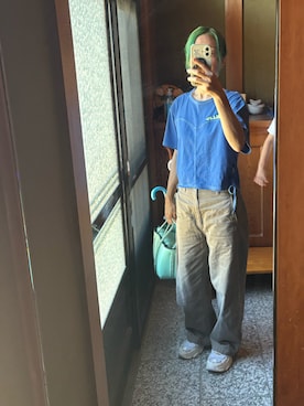 「Alley by w closet（アリーバイダブルクローゼット）のアイテム」を使った、mii♡ucoさん（レディース・153cm）の夏コーディネート