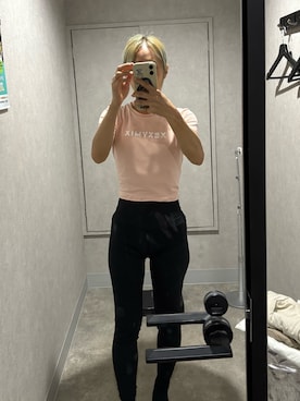 「アイテム（Tシャツ/カットソー）」を使った、mii♡ucoさん（レディース・153cm・40代）の夏コーディネート