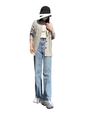 「UNITED ARROWS（ユナイテッドアローズ）のアイテム（タンクトップ）」を使った、110’92さん（レディース・157cm）の春コーディネート