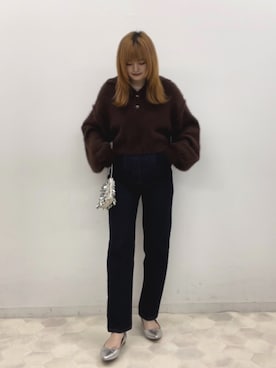 あっちゃんさん（レディース・156cm）の冬コーディネート