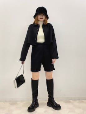 あっちゃんさん(レディース・156cm)の冬コーディネート