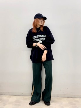 「epimi épimmy」｜あっちゃんさん（レディース・156cm）の冬コーディネート