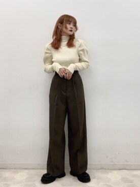 あっちゃんさん(レディース・156cm)の冬コーディネート