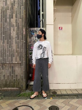 「ベンデイビス」｜牛木さん（メンズ・165cm）の夏コーディネート