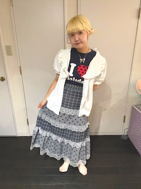 𝒜𝒴𝒜𝒦𝒜さん(レディース・157cm)の夏コーディネート