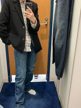 「505」｜Lunaさん（レディース・163cm）の秋コーディネート