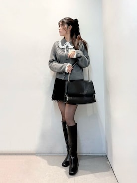 CHARLES & KEITHさん（レディース・160cm）の冬コーディネート