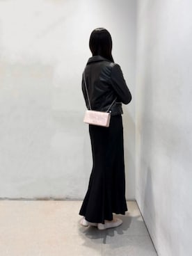 「CHARLES & KEITH（チャールズ & キース）のアイテム（財布）」を使った、CHARLES & KEITHさん（レディース・160cm）の冬コーディネート