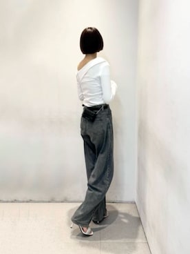 「CHARLES & KEITH（チャールズ & キース）のアイテム（財布）」を使った、CHARLES & KEITHさん（レディース・160cm）の春コーディネート