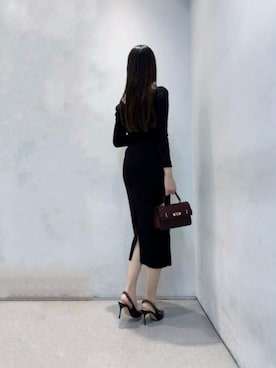 CHARLES & KEITHさん(レディース・160cm)の冬コーディネート