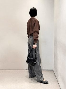 「CHARLES & KEITH（チャールズ & キース）のアイテム（パンプス）」を使った、CHARLES & KEITHさん（レディース・160cm）の秋コーディネート
